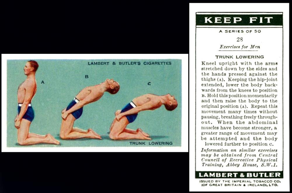 Lambert & Butler "Keep Fit"