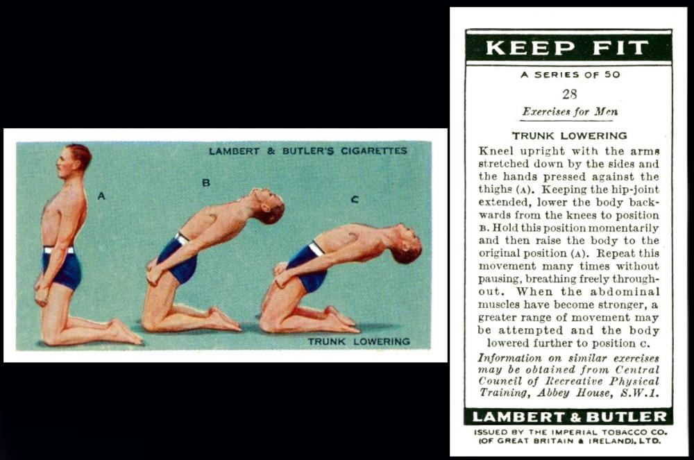 Lambert & Butler "Keep Fit" 