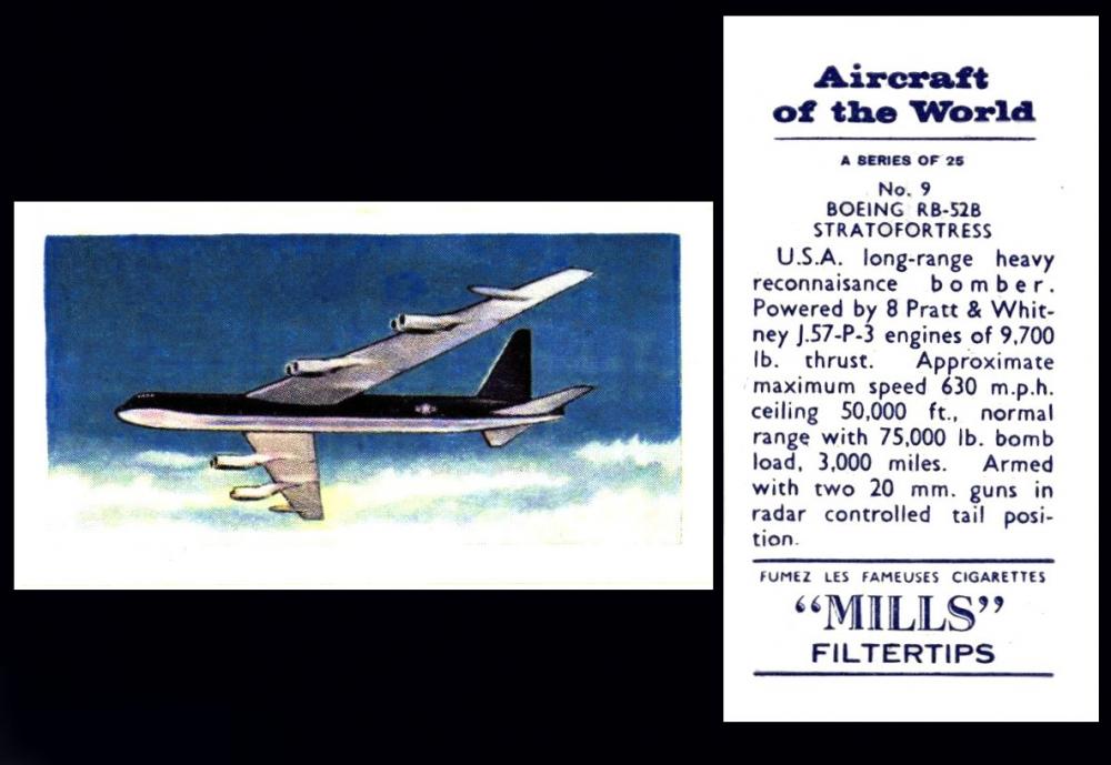 Amalgamated Tobacco "Aircraft of the World" (1958)