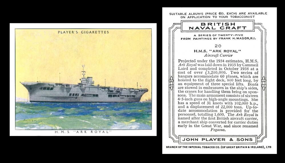 Players "British Naval Craft" large