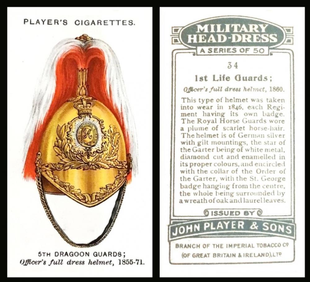 John Player "Military Headdress"