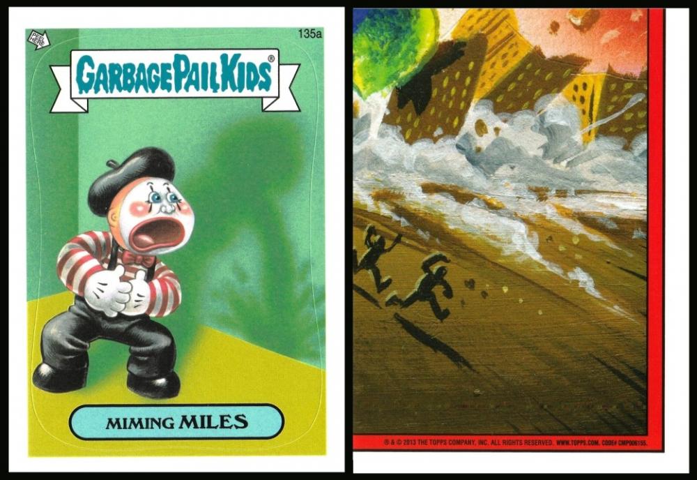 Topps "Garbage Pail Kids" stickers