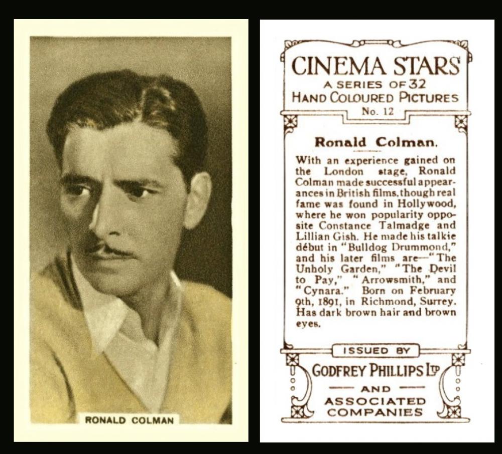 Godfrey Phillips "Cinema Stars" 