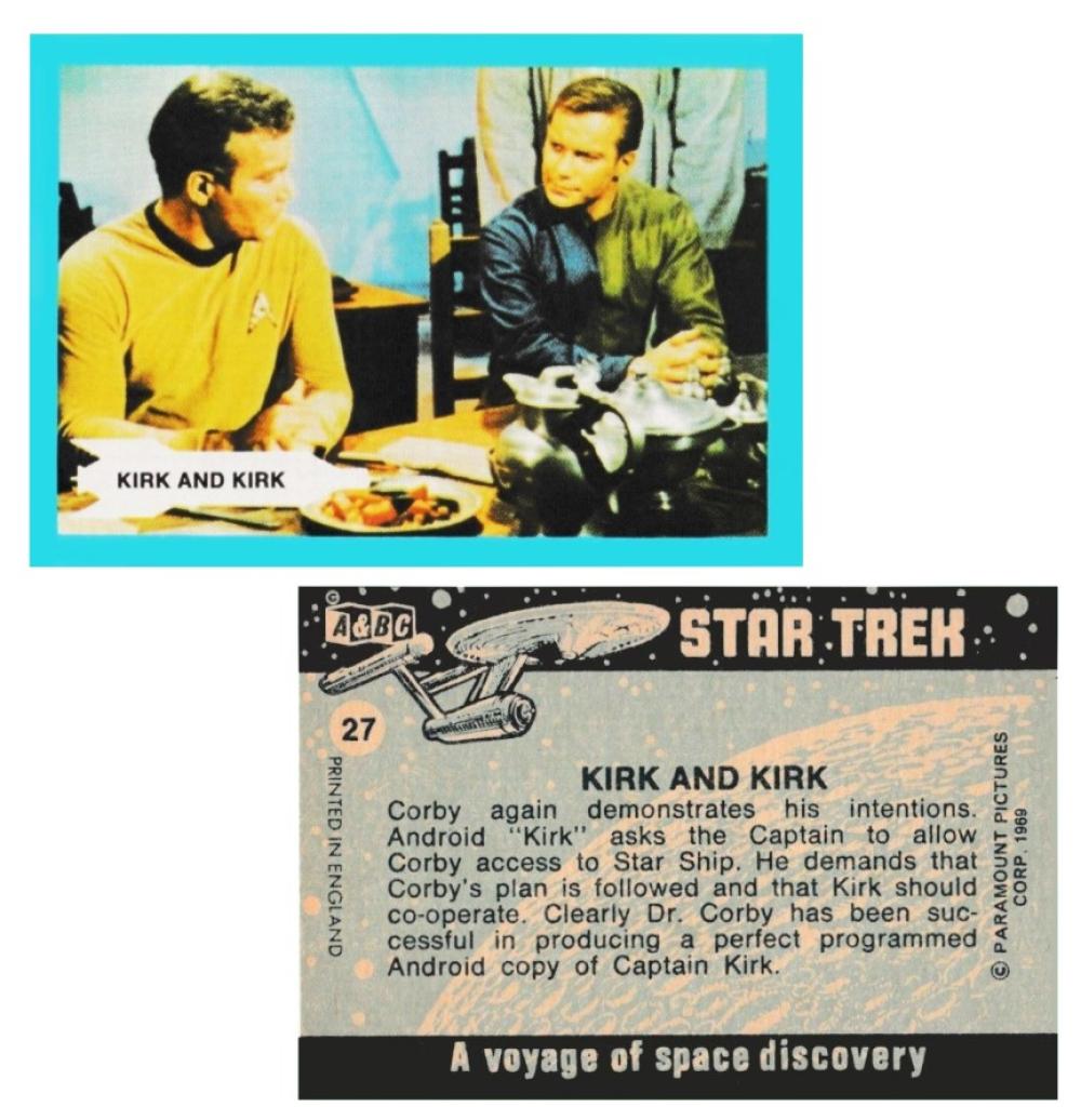 A & B.C. Gum Star Trek