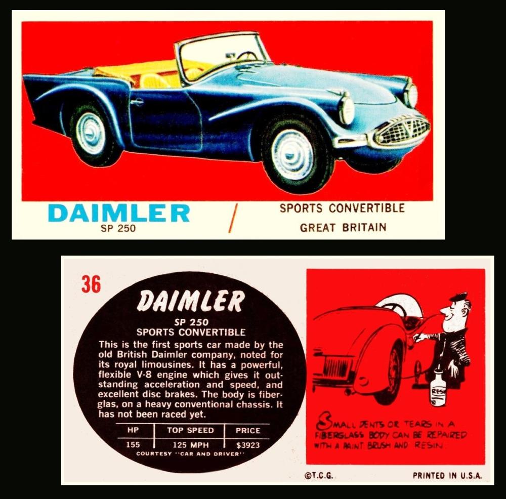 Topps Sports Cars