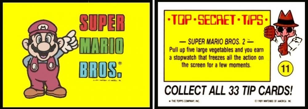 Topps Mario Brothers Cards