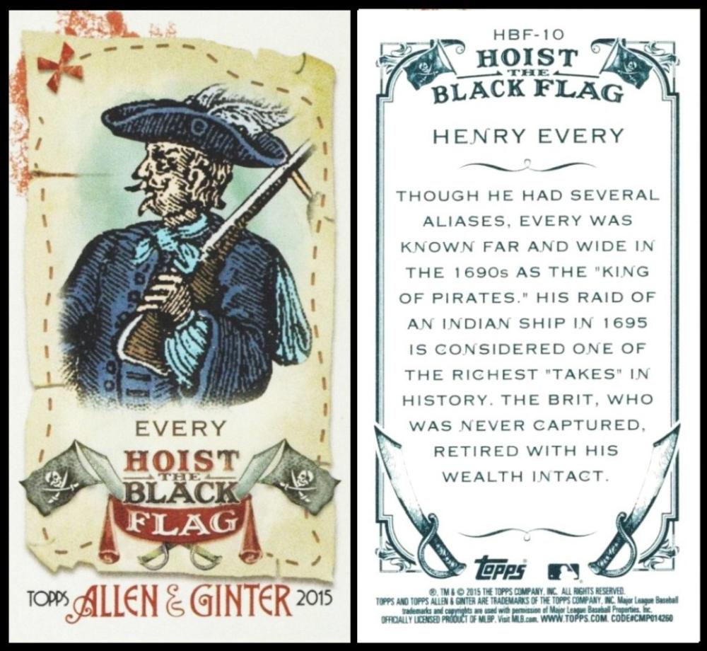 Topps Allen Ginter Hoist the Black Flag