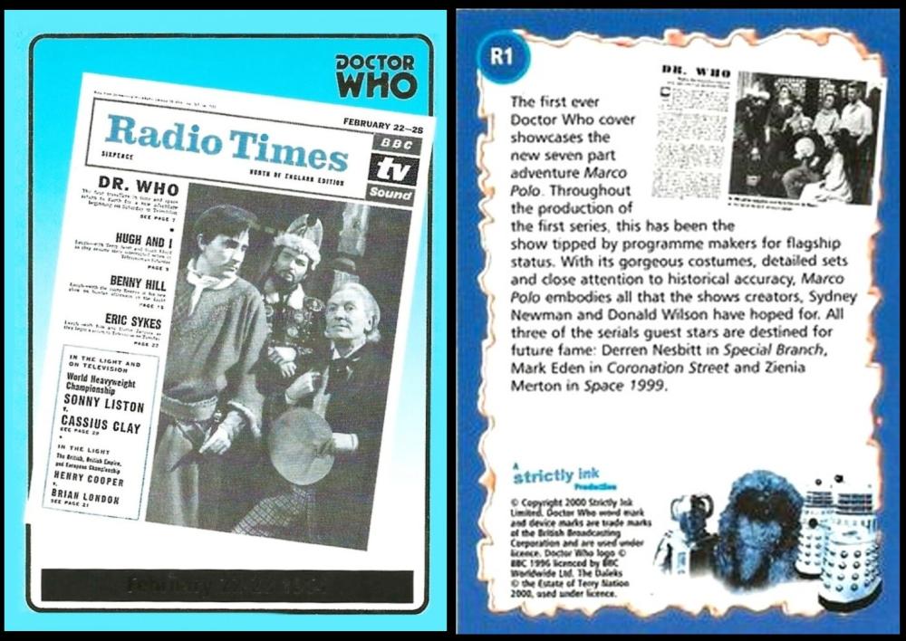 Strictly ink dr who radio times