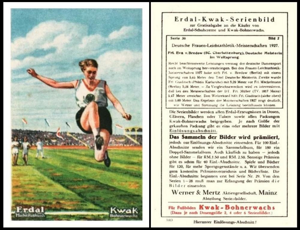 Erdal-Kwak Deutsche Frauen Leichtsathletik