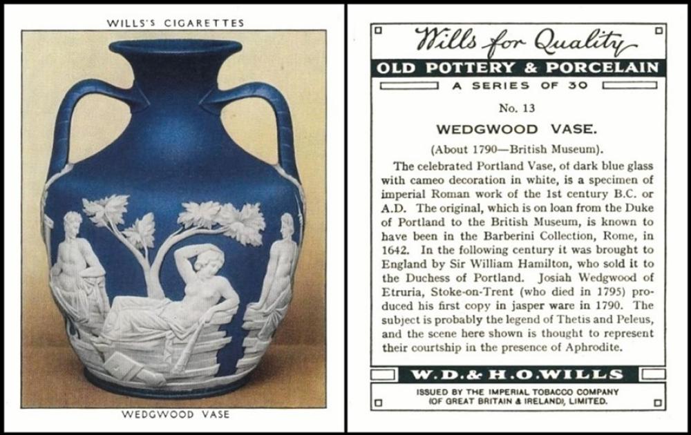 Wills Old Pottery Porcelain