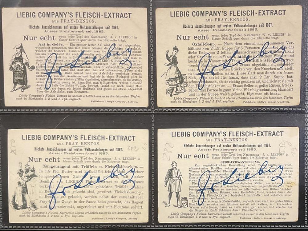 Liebig Around The Mediterranean S432 Trade Cards