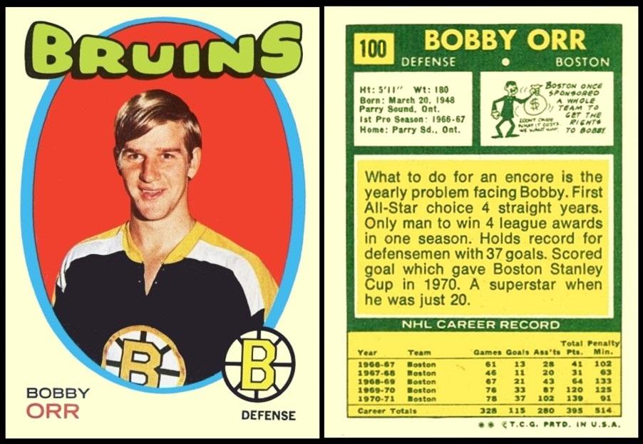 Topps NHL Hockey 71