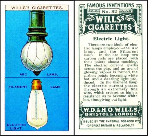 W675-111 : W/60A [tobacco : UK] W.D. & H.O. Wills "Famous Inventions" (November 1915) 32/50