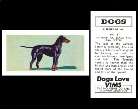 MOL-040 : MOL-11 [trade : UK] The Molassine Co. Ltd “Vims” “Dogs” (1963)18/50