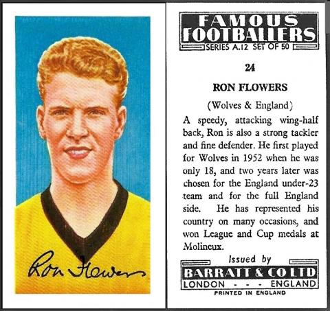 BAR-365 Barratt & Co. Ltd "Famous Footballers" series A12 (1964-65) 49/50