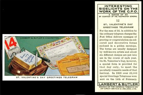 LO73-440 [tobacco : UK] Lambert & Butler "Interesting Sidelights on the Work of the G.P.O" (October 1939) 12/50