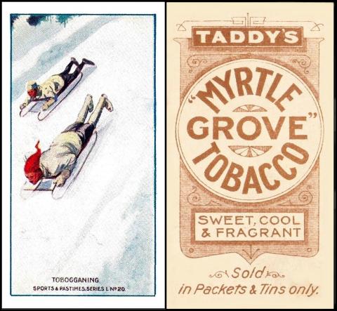 T045-500 [tobacco : UK] James Taddy & Co "Sports & Pastimes" (1912) Un/25