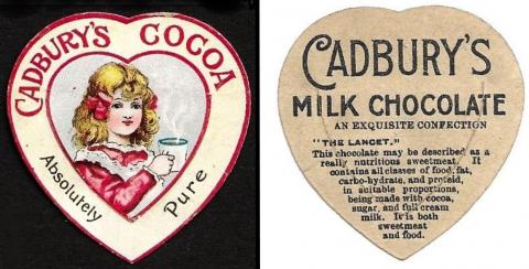 CAD-020 (No.31) [trade : UK] Cadbury "Advertisement Card (Un/1)