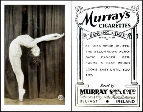 M970-640B : M164-45B [tobacco : UK] Murray "Dancing Girls" (1929) 22/26