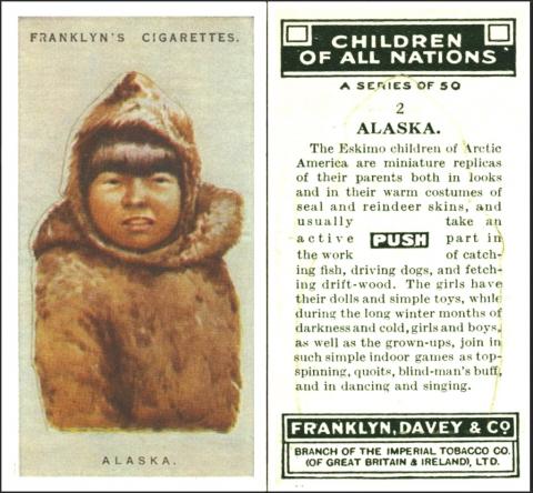 Franklyn Davey “Children of All Nations” cut outs (F756-530 : F52-22 : RB21/200-168E ~ 1934) 2/50