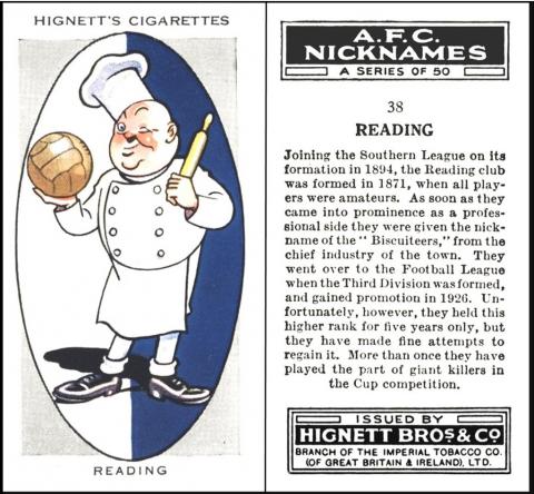  H536-380 : H44-41 : Ha.571.2 [tobacco : UK] Hignett "A.F.C. Nicknames" (1933) 