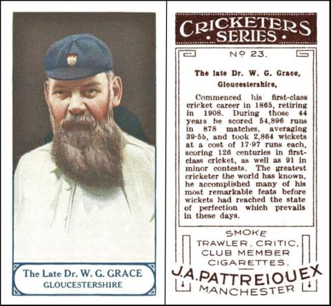 J. A. Pattrieouex "Cricketers" 