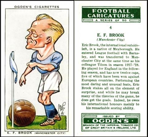 O100-520 : 0/2-149 : RB.15/83 : Ha571.8 [tobacco : UK] Ogdens “Football Caricatures” (1935) 4/50.