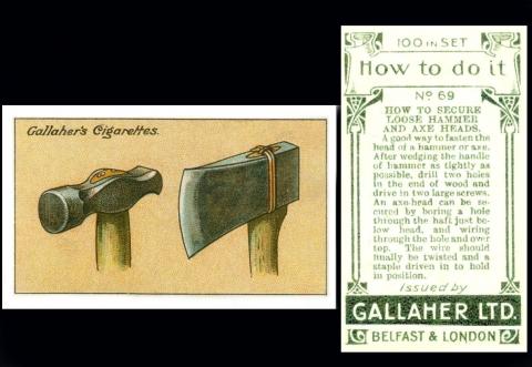 G075-170 : G12-21 [tobacco : UK] Gallaher "How to Do It" (1916) 69/100 