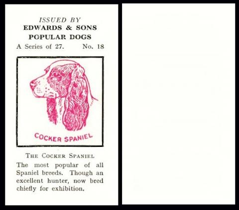 Edwards & Sons "Popular Dogs"