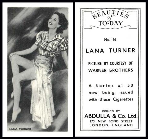 Abdulla "Beauties of To-Day"