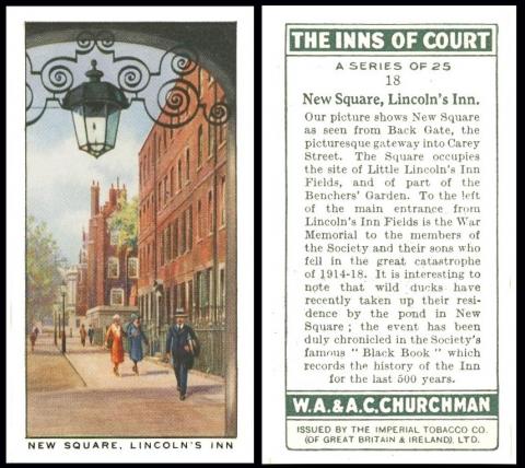 Churchman "Inns of Court"