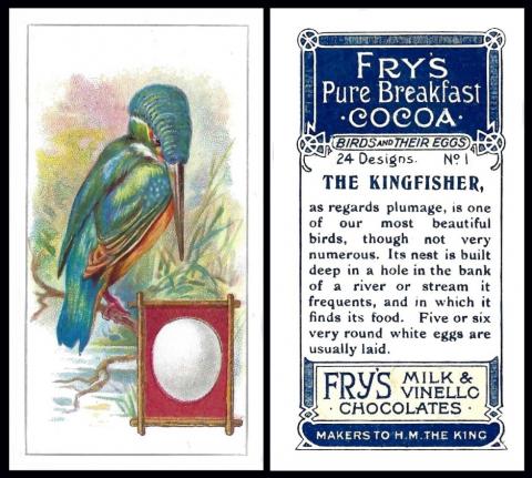 Fry [trade : UK : cocoa]  "Birds & Their Eggs"