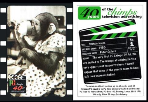 Brooke Bond "40 Years of the Chimps television advertising"