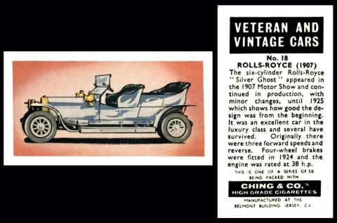 Ching "Veteran and Vintage Cars"