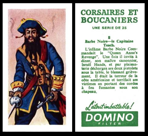 British American Tobacco Domino Brand "Corsaires et Boucaniers"