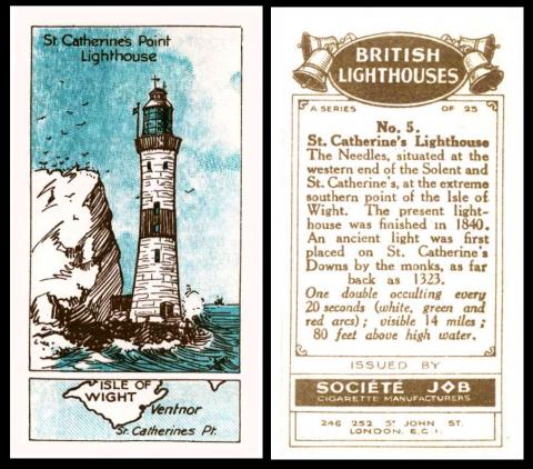 Societe Job "British Lighthouses"