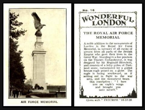 Amalgamated Press "Wonderful London" RAF