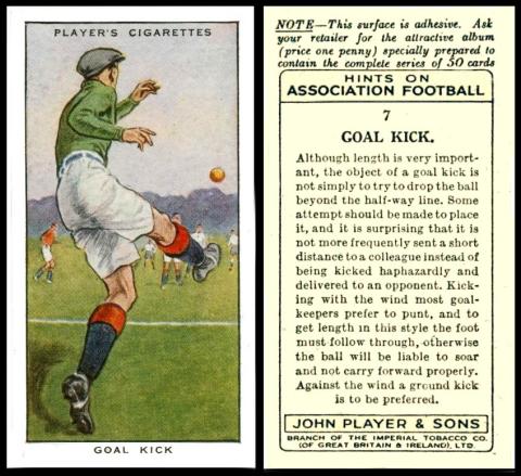 John Player "Hints on Association Football"