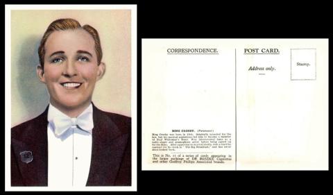 Phillips Film Star Postcards.