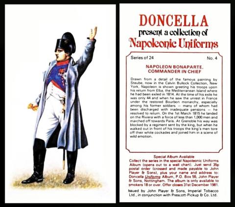 John Player Napoleonic Uniforms