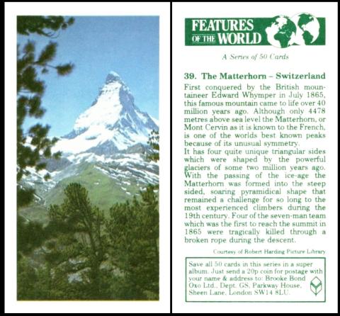 Brooke Bond Features of the World