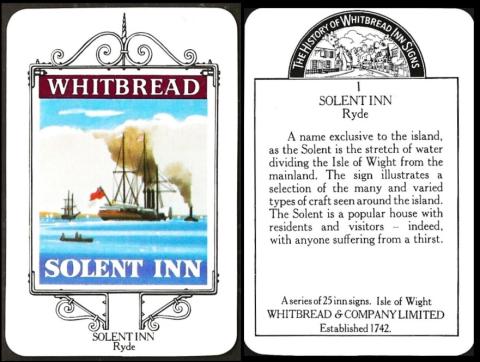Whitbread Inn Signs Isle of Wight