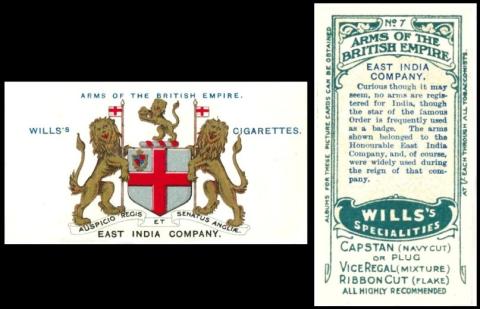 Wills Arms British Empire Specialities
