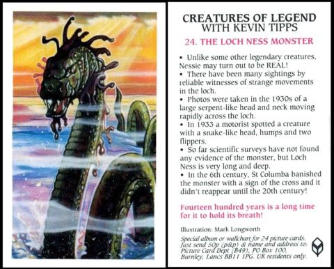 Brooke Bond Creatures Legend
