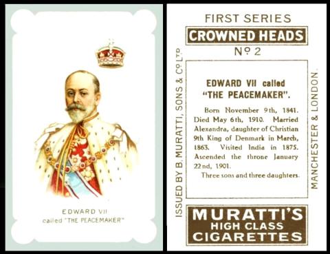 Muratti crowned heads 1st
