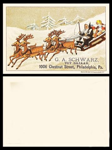 Schwarz Santa ad