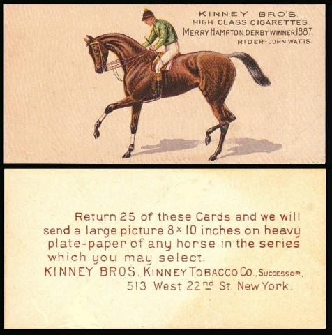 kinney running horses