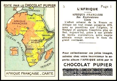 Chocolat Pupier LAfrique