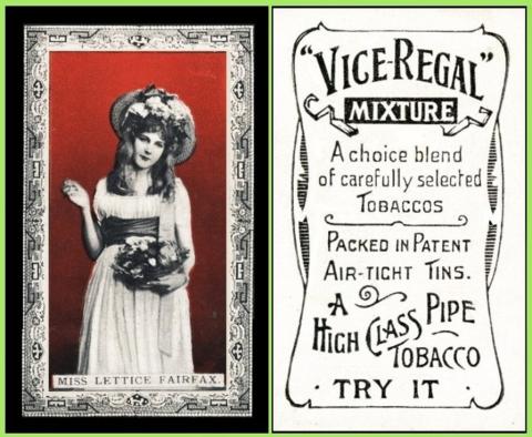 Wills Vice Regal Actresses