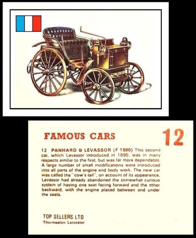 Top Sellers Famous Cars